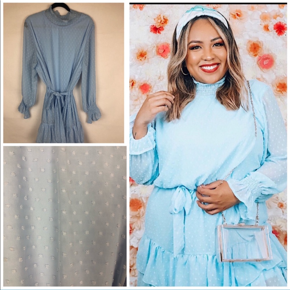 Plussize Frill Dress